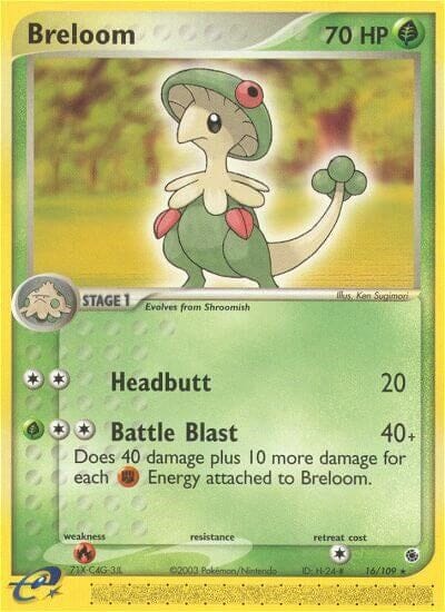 Breloom (16/109) [EX: Ruby & Sapphire] Pokemon Single Pokémon  | Multizone: Comics And Games