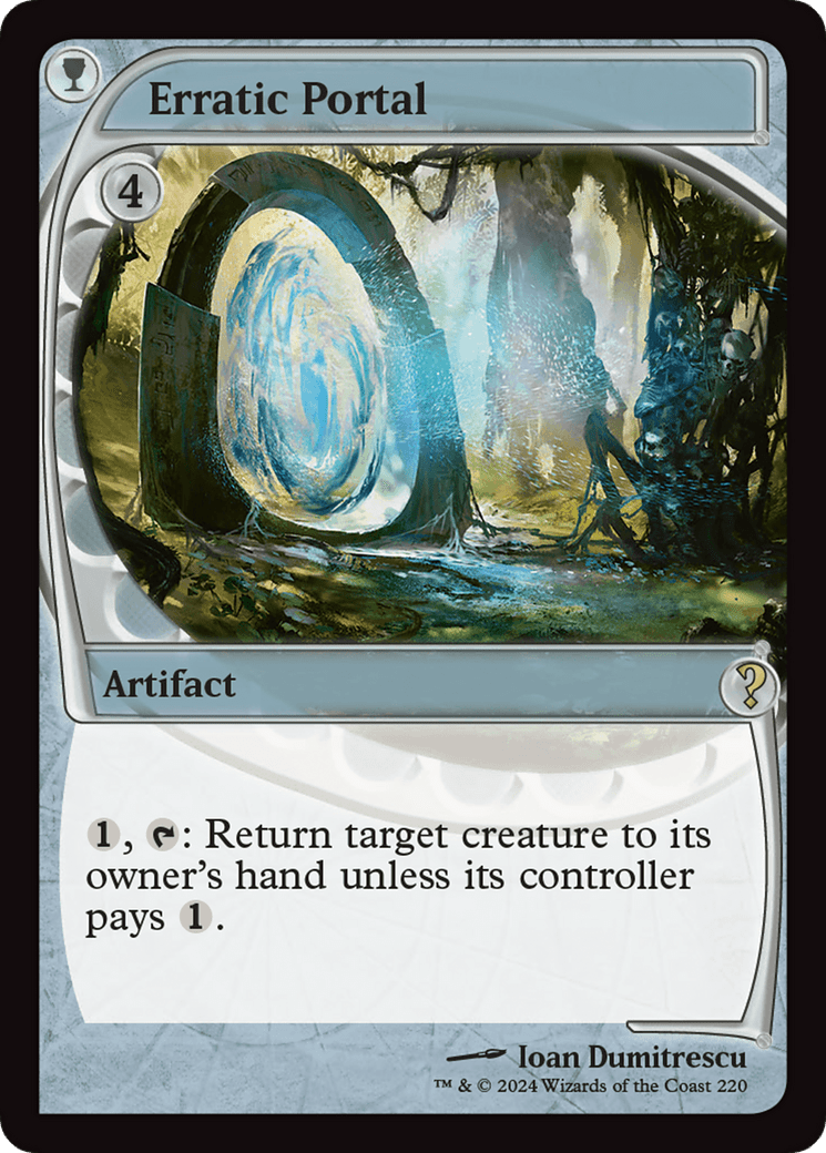 Erratic Portal (Future Sight) [Mystery Booster 2] MTG Single Magic: The Gathering  | Multizone: Comics And Games