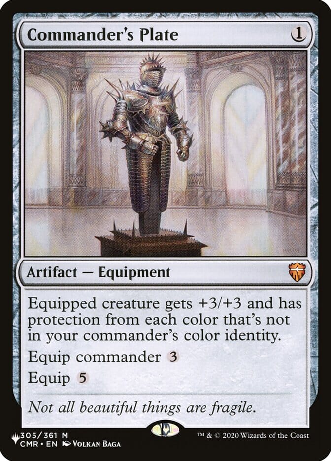 Commander's Plate [Secret Lair: Heads I Win, Tails You Lose] MTG Single Magic: The Gathering  | Multizone: Comics And Games