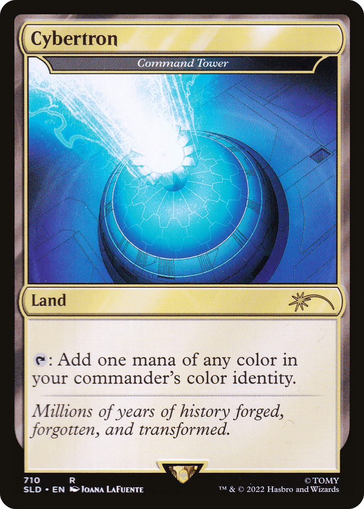 Command Tower - Cybertron [Secret Lair Drop Promos] MTG Single Magic: The Gathering  | Multizone: Comics And Games