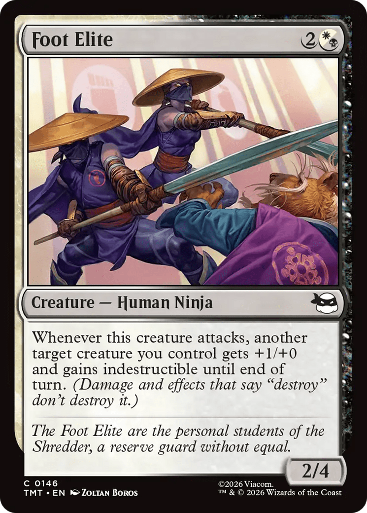 Foot Elite [Teenage Mutant Ninja Turtles] MTG Single Magic: The Gathering  | Multizone: Comics And Games