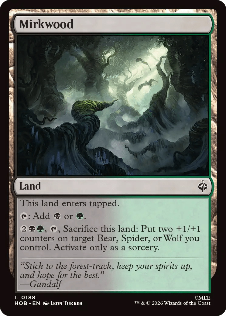 Mirkwood [The Hobbit] MTG Single Magic: The Gathering  | Multizone: Comics And Games