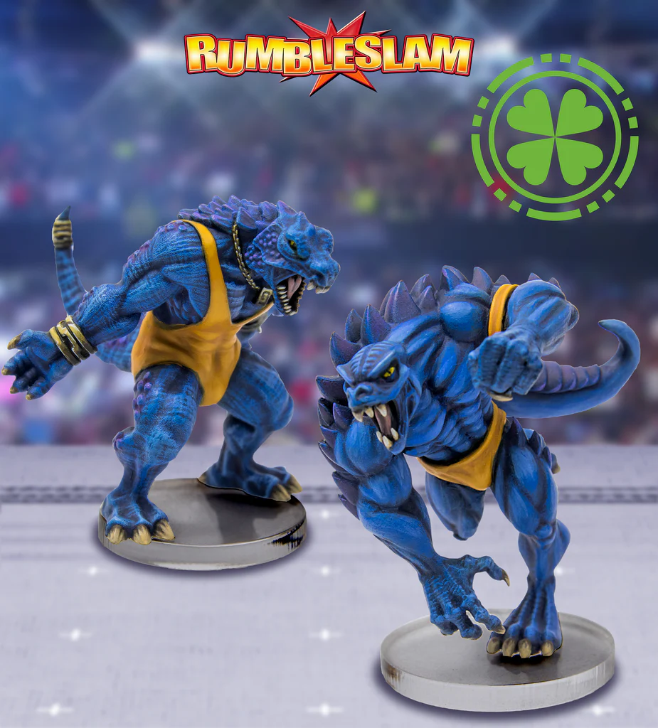 Rumbleslam - Saurian Grappler Multizone: Comics And Games  | Multizone: Comics And Games