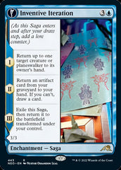 Inventive Iteration // Living Breakthrough (Extended Art) [Kamigawa: Neon Dynasty] MTG Single Magic: The Gathering  | Multizone: Comics And Games