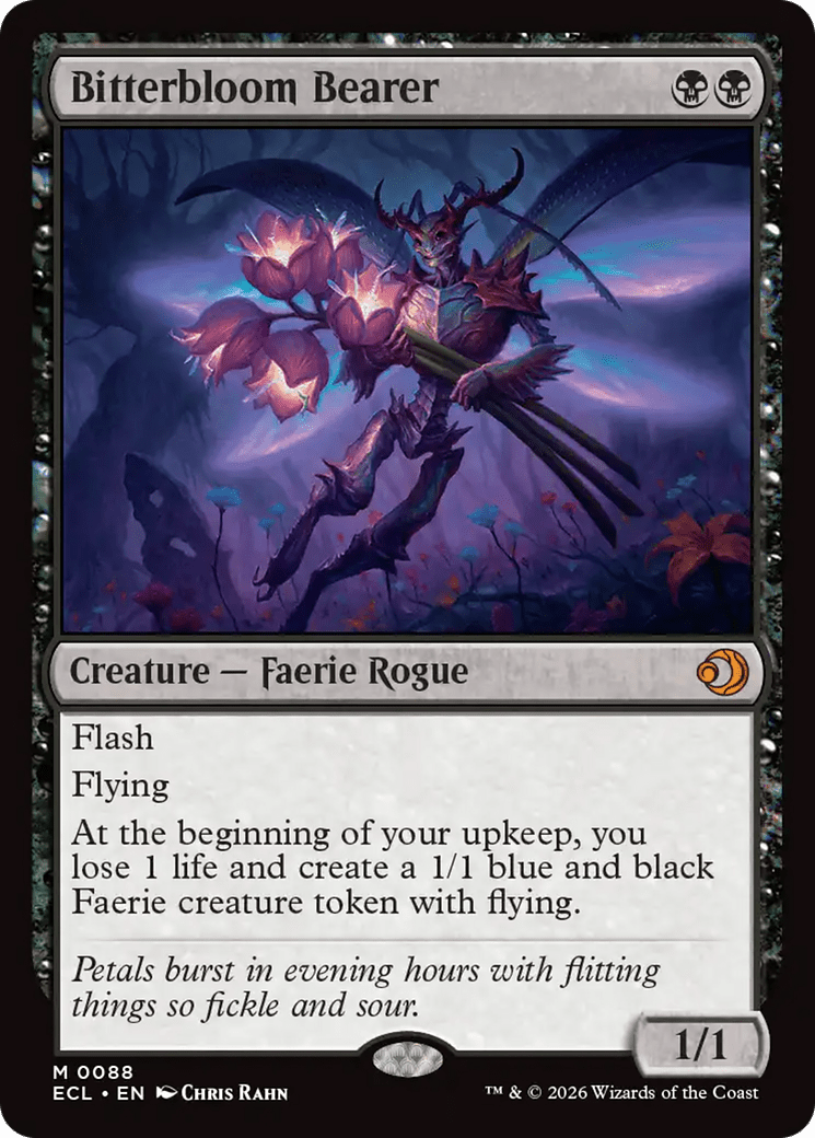 Bitterbloom Bearer [Lorwyn Eclipsed] MTG Single Magic: The Gathering  | Multizone: Comics And Games