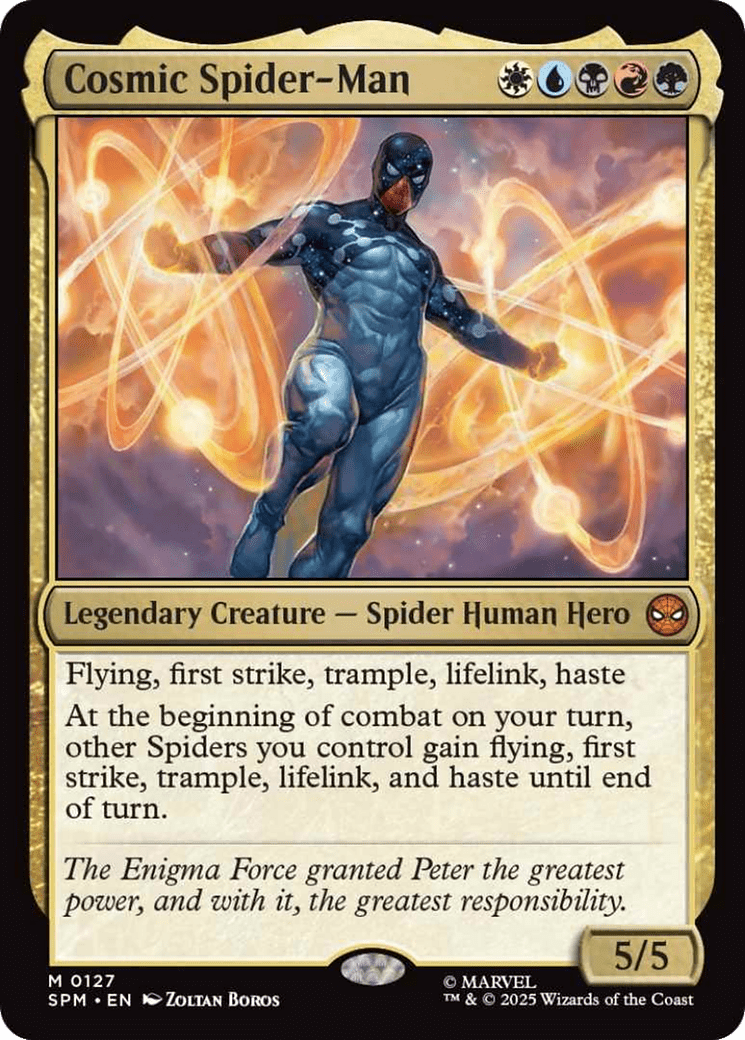 Cosmic Spider-Man [Marvel's Spider-Man] MTG Single Magic: The Gathering  | Multizone: Comics And Games