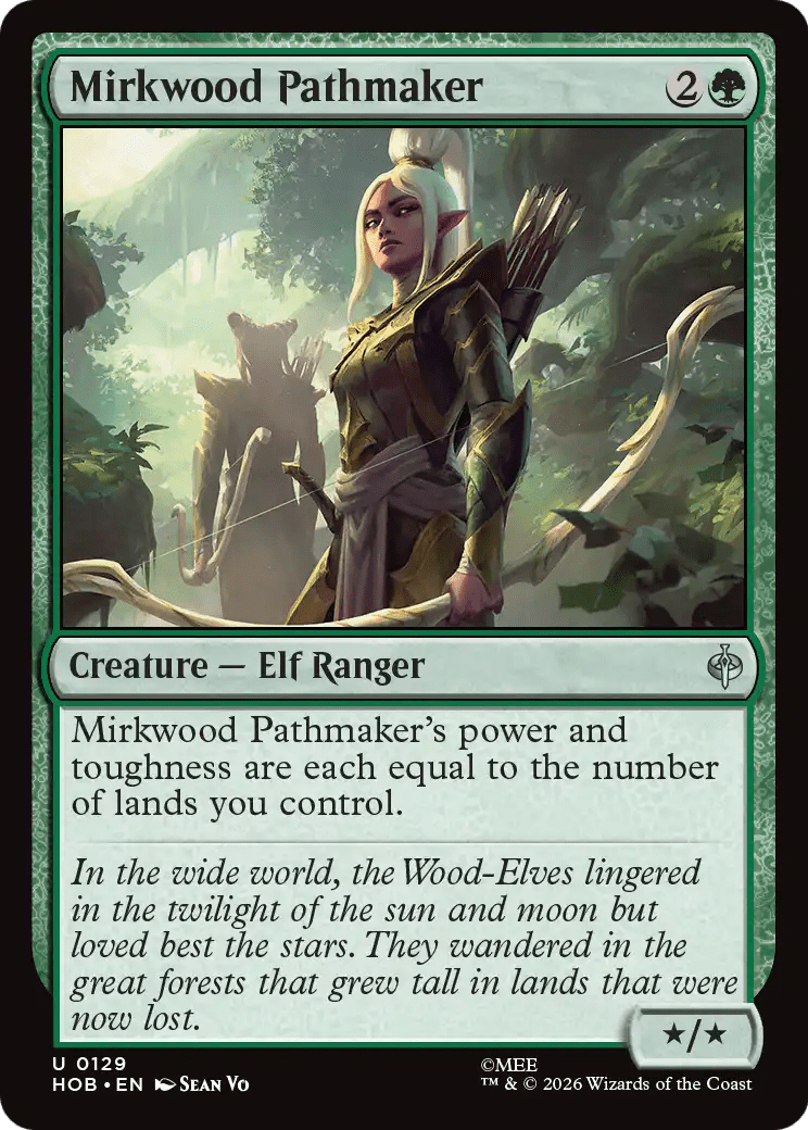 Mirkwood Pathmaker [The Hobbit] MTG Single Magic: The Gathering  | Multizone: Comics And Games