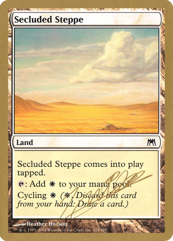 Secluded Steppe (Julien Nuijten) [World Championship Decks 2004] MTG Single Magic: The Gathering  | Multizone: Comics And Games