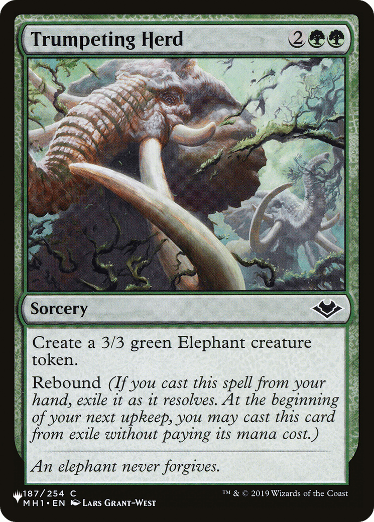 Trumpeting Herd [The List] MTG Single Magic: The Gathering  | Multizone: Comics And Games