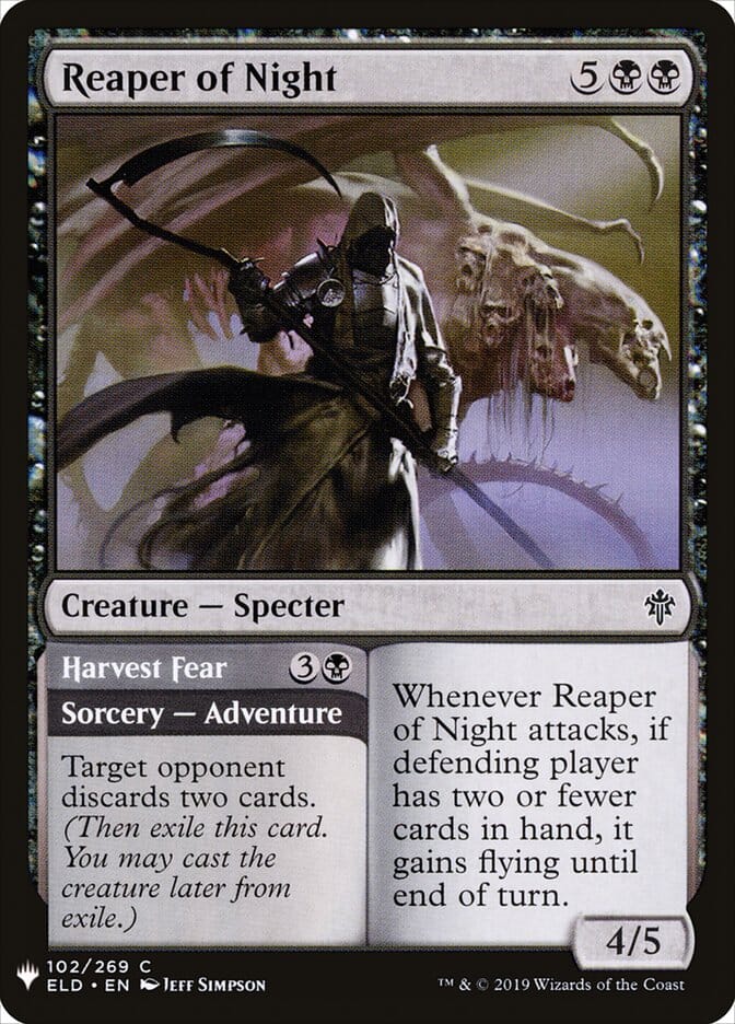 Reaper of Night // Harvest Fear [Mystery Booster] MTG Single Magic: The Gathering  | Multizone: Comics And Games