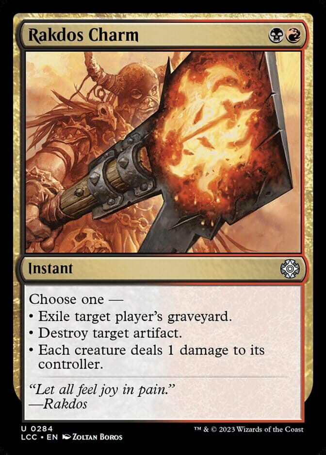 Rakdos Charm [The Lost Caverns of Ixalan Commander] MTG Single Magic: The Gathering  | Multizone: Comics And Games