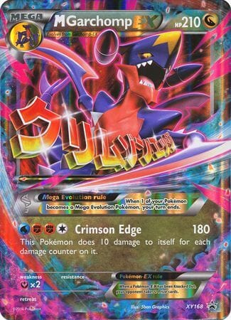 M Garchomp EX (XY168) (Jumbo Card) [XY: Black Star Promos] Pokemon Single Pokémon  | Multizone: Comics And Games