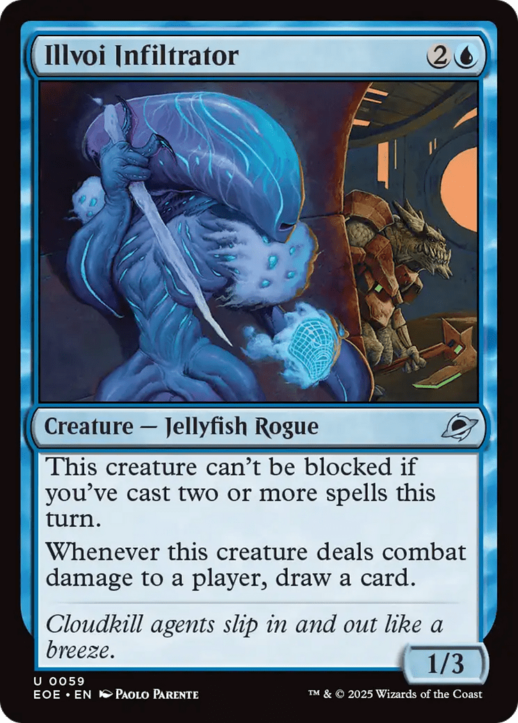 Illvoi Infiltrator [Edge of Eternities] MTG Single Magic: The Gathering  | Multizone: Comics And Games