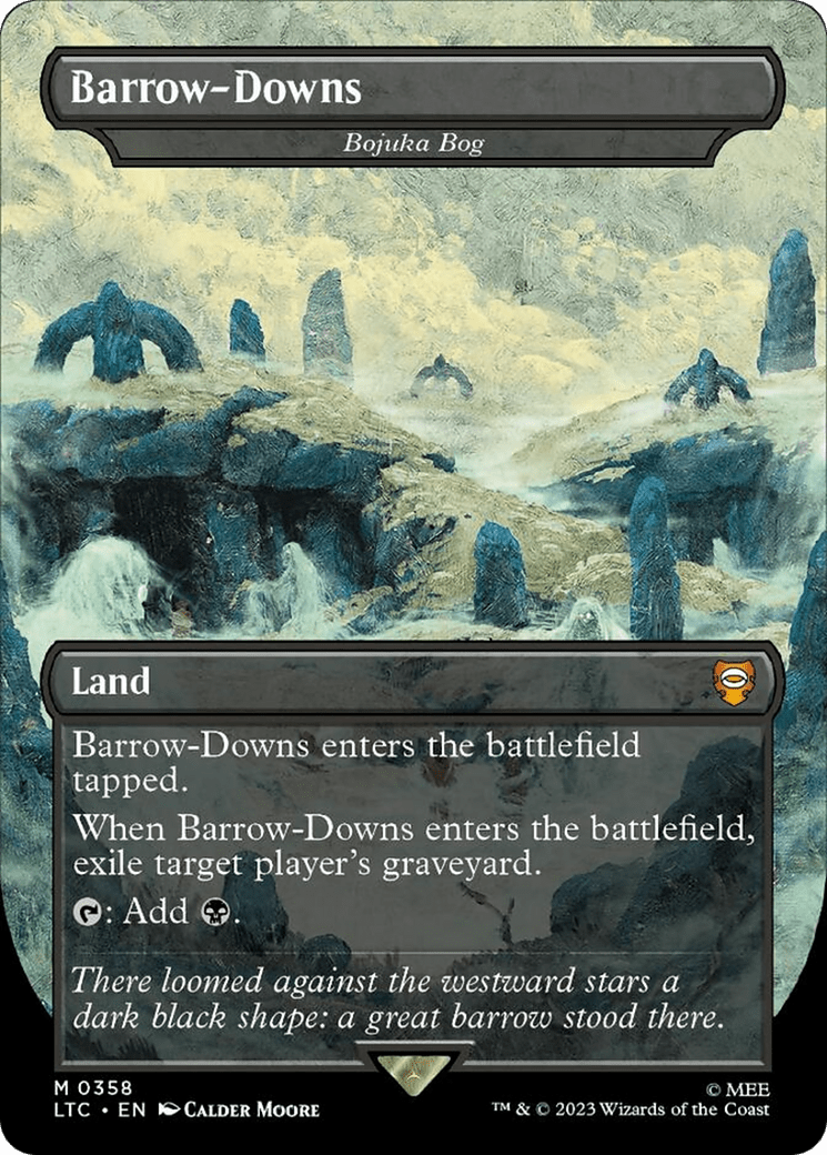 Barrow-Downs - Bojuka Bog [The Lord of the Rings: Tales of Middle-Earth Commander] MTG Single Magic: The Gathering  | Multizone: Comics And Games