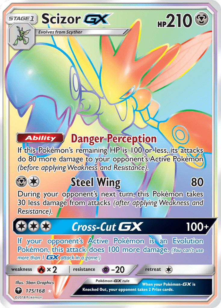Scizor GX (175/168) [Sun & Moon: Celestial Storm] Pokemon Single Pokémon  | Multizone: Comics And Games