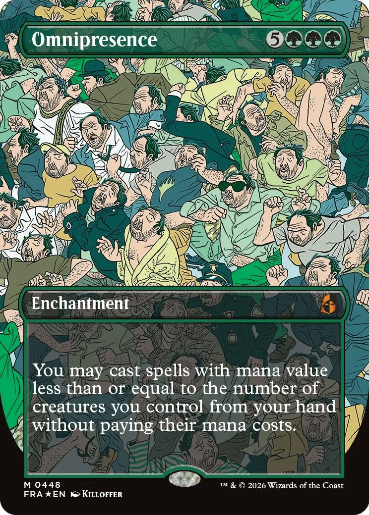 Omnipresence (Borderless) (0448) [Reality Fracture] MTG Single Magic: The Gathering  | Multizone: Comics And Games
