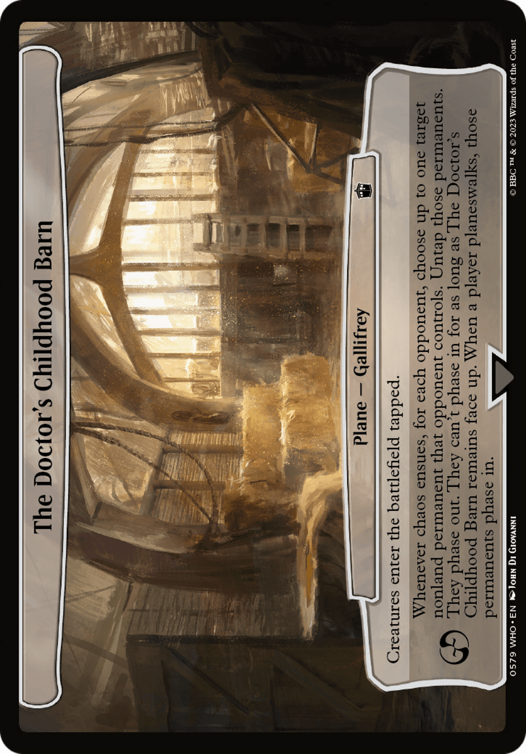 The Doctor's Childhood Barn [Doctor Who] MTG Single Magic: The Gathering  | Multizone: Comics And Games
