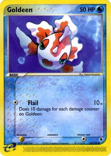Goldeen (55/109) [EX: Ruby & Sapphire] Pokemon Single Pokémon  | Multizone: Comics And Games