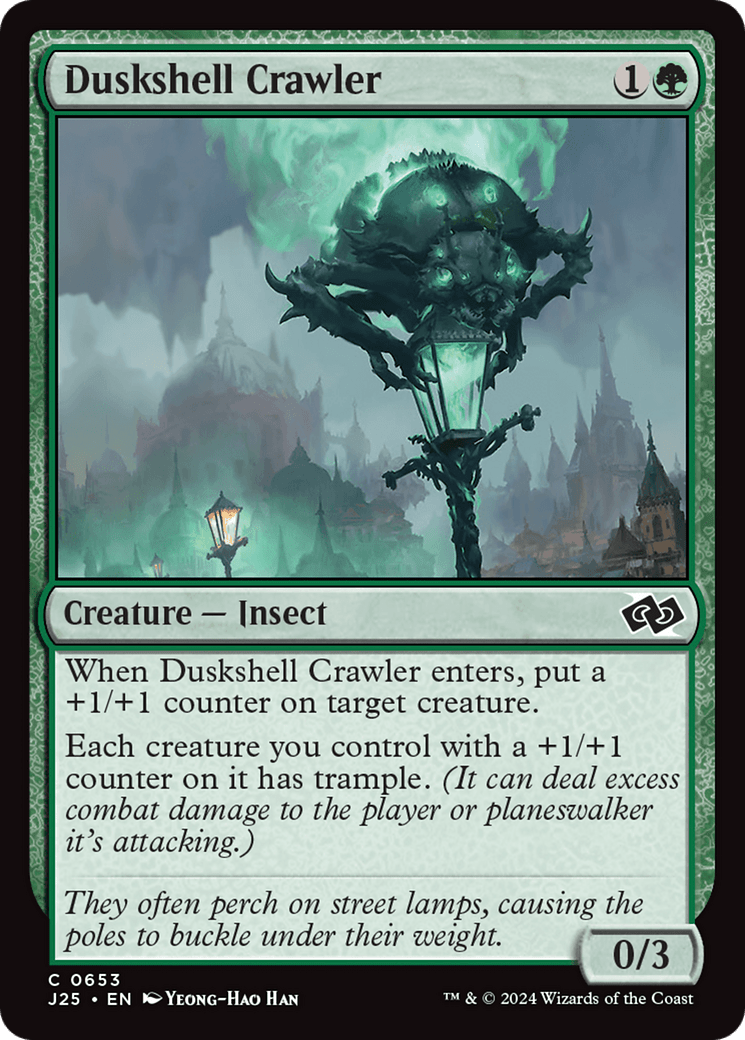 Duskshell Crawler [Foundations Jumpstart] MTG Single Magic: The Gathering  | Multizone: Comics And Games