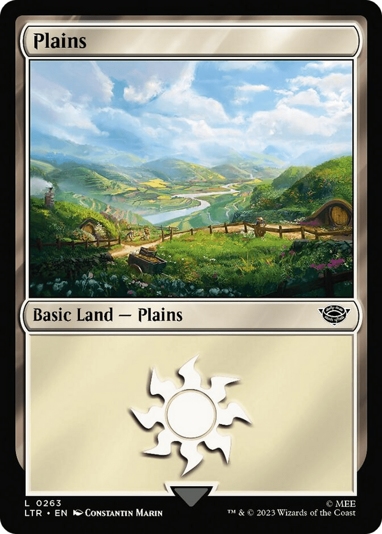 Plains (263) [The Lord of the Rings: Tales of Middle-Earth] MTG Single Magic: The Gathering  | Multizone: Comics And Games