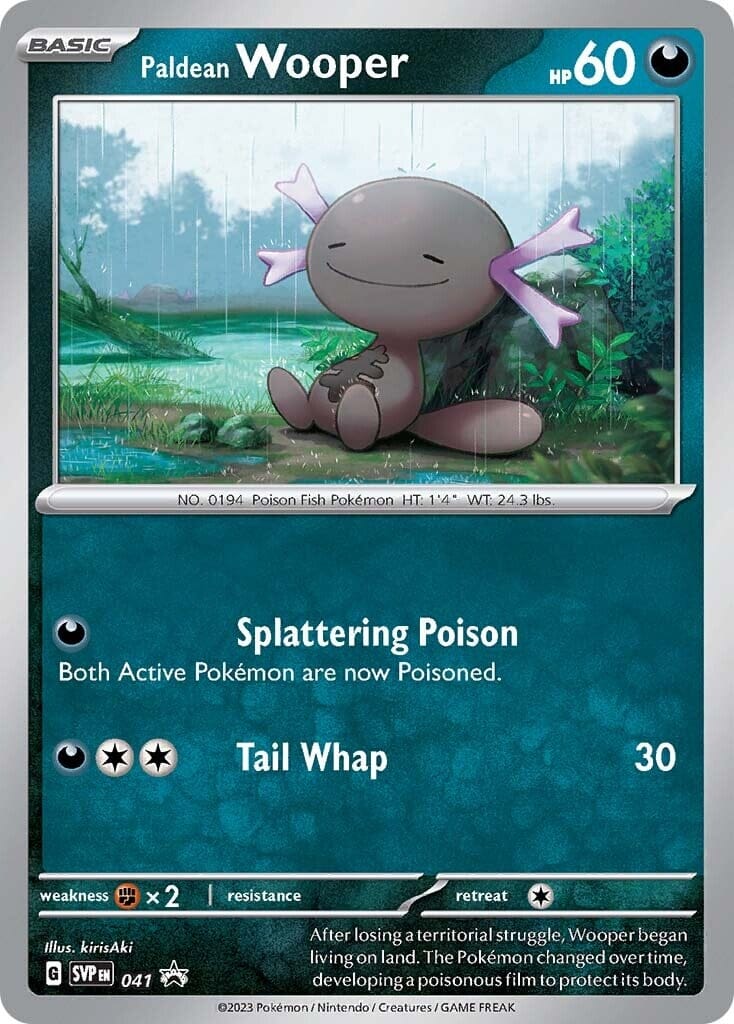 Paldean Wooper (041) [Scarlet & Violet: Black Star Promos] Pokemon Single Pokémon  | Multizone: Comics And Games