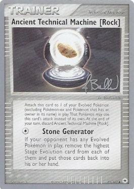 Ancient Technical Machine [Rock] (85/101) (Eeveelutions - Jimmy Ballard) [World Championships 2006] Pokemon Single Pokémon  | Multizone: Comics And Games