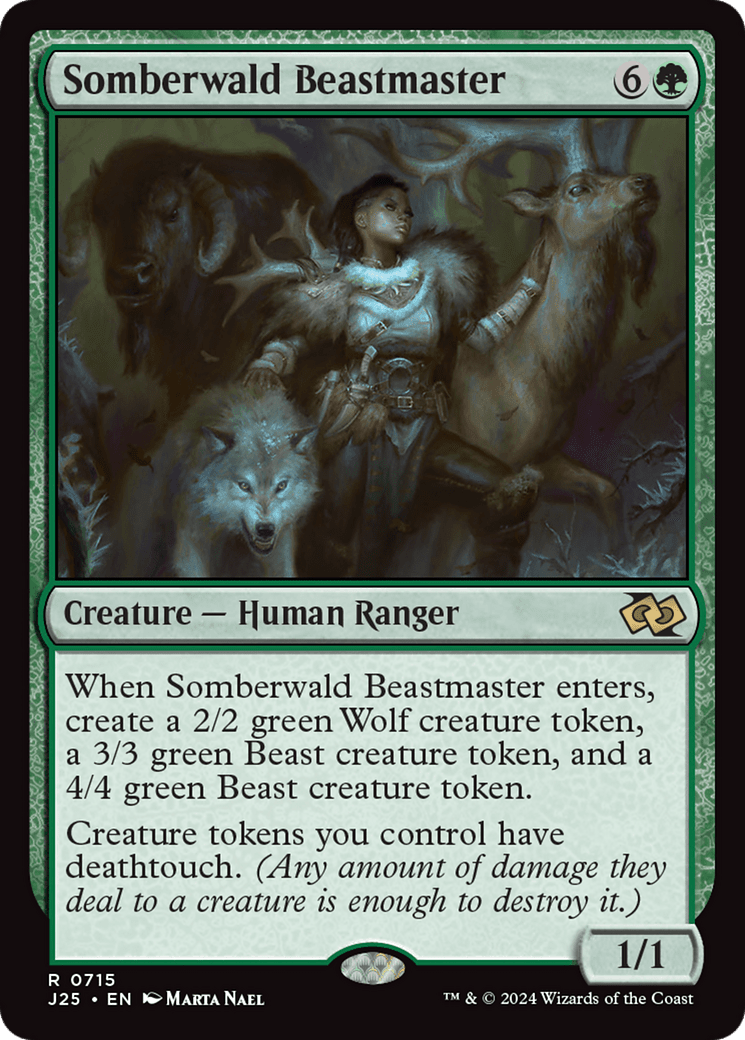 Somberwald Beastmaster [Foundations Jumpstart] MTG Single Magic: The Gathering  | Multizone: Comics And Games