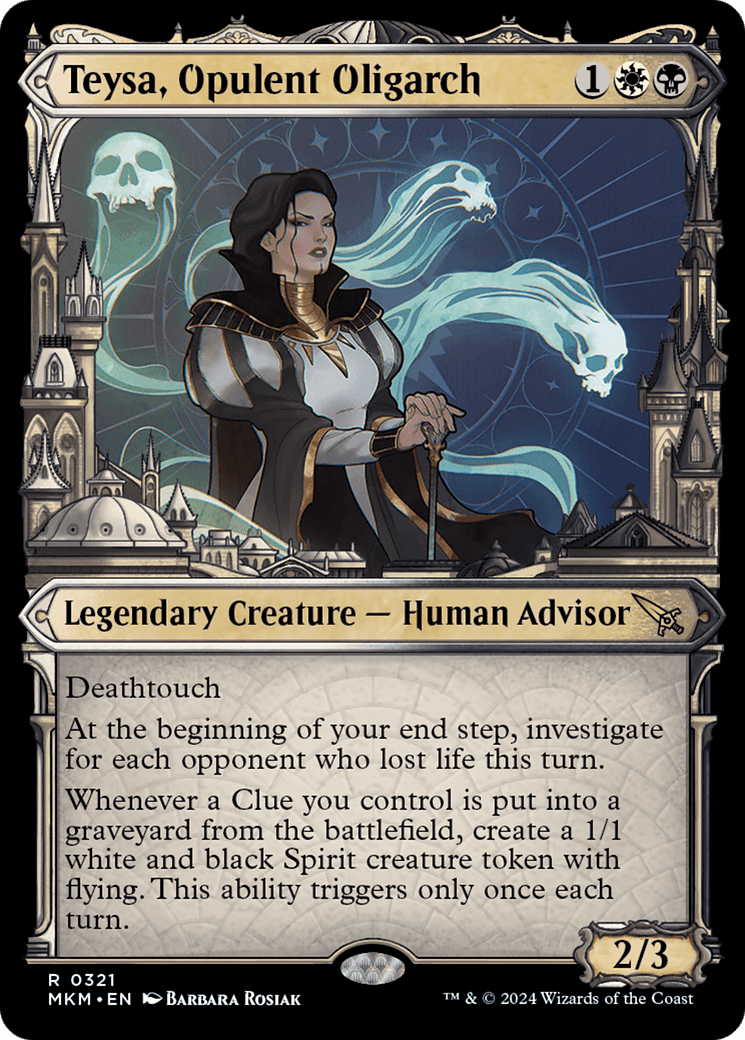 Teysa, Opulent Oligarch (Showcase) (0321) [Murders at Karlov Manor] MTG Single Magic: The Gathering  | Multizone: Comics And Games