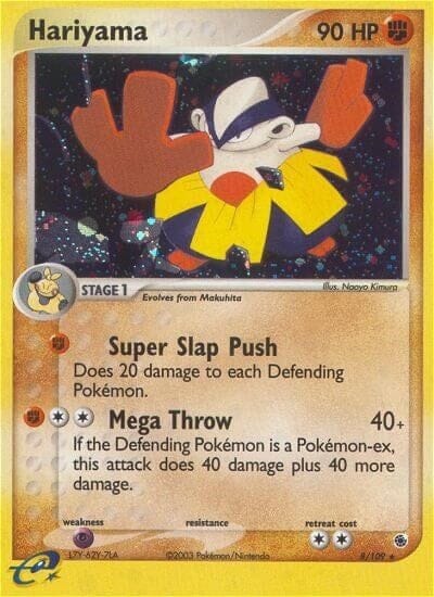 Hariyama (8/109) [EX: Ruby & Sapphire] Pokemon Single Pokémon  | Multizone: Comics And Games