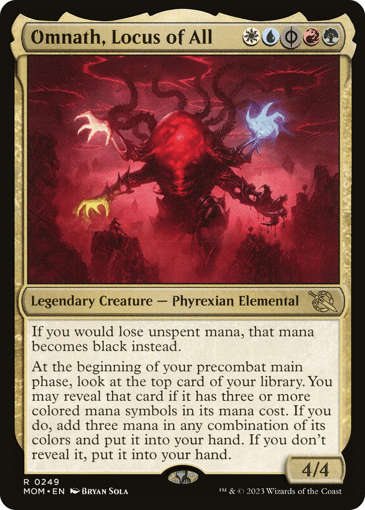 Omnath, Locus of All [March of the Machine] MTG Single Magic: The Gathering  | Multizone: Comics And Games