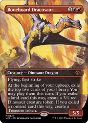 Bonehoard Dracosaur (Borderless) [The Lost Caverns of Ixalan] | Multizone: Comics And Games