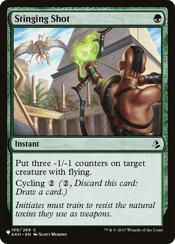 Stinging Shot [The List] MTG Single Magic: The Gathering  | Multizone: Comics And Games