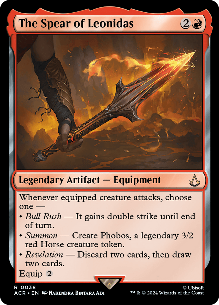 The Spear of Leonidas [Assassin's Creed] MTG Single Magic: The Gathering  | Multizone: Comics And Games