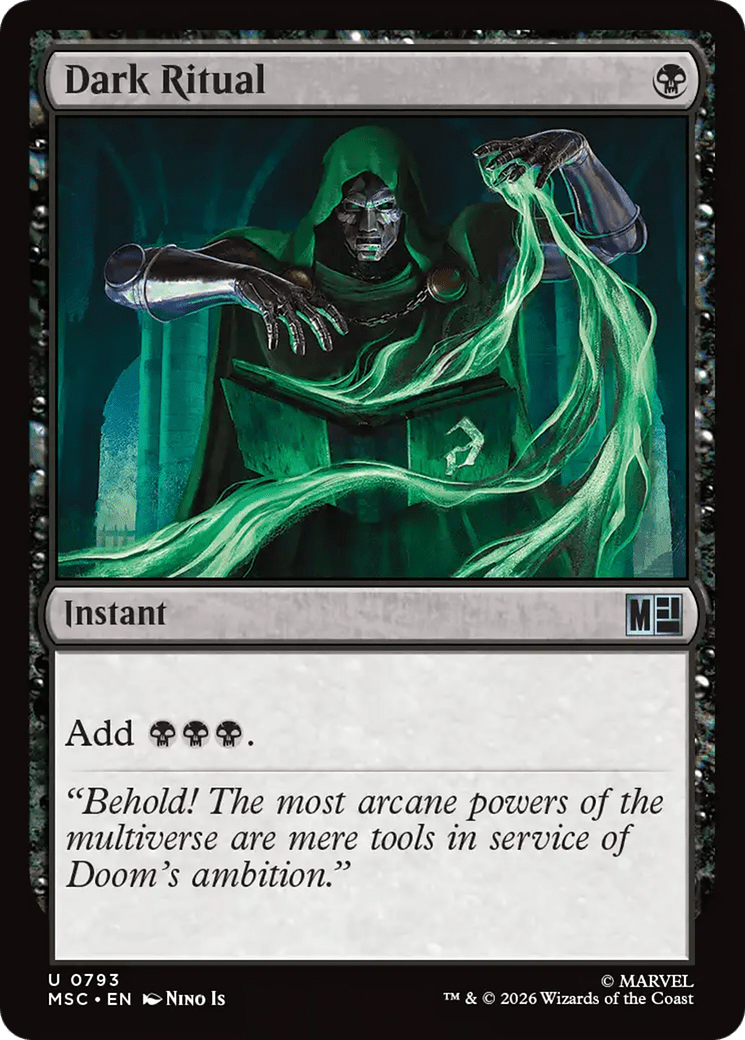 Dark Ritual [Marvel Super Heroes Commander] MTG Single Magic: The Gathering  | Multizone: Comics And Games