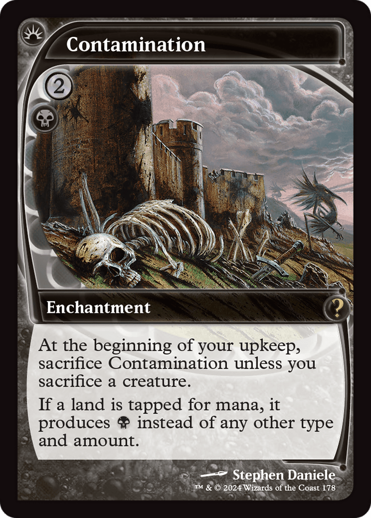 Contamination (Future Sight) [Mystery Booster 2] MTG Single Magic: The Gathering  | Multizone: Comics And Games