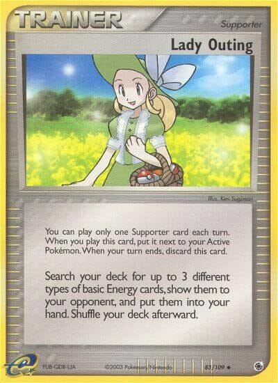 Lady Outing (83/109) [EX: Ruby & Sapphire] Pokemon Single Pokémon  | Multizone: Comics And Games