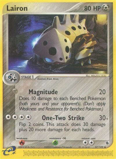 Lairon (37/109) [EX: Ruby & Sapphire] Pokemon Single Pokémon  | Multizone: Comics And Games