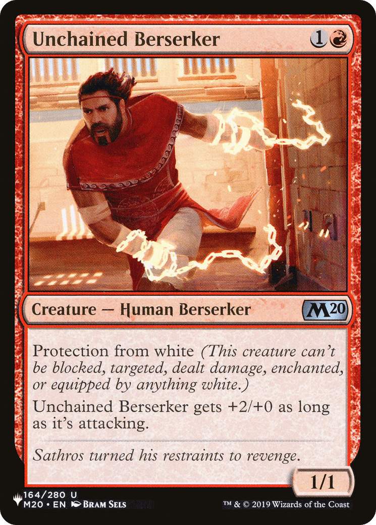 Unchained Berserker [The List] MTG Single Magic: The Gathering  | Multizone: Comics And Games