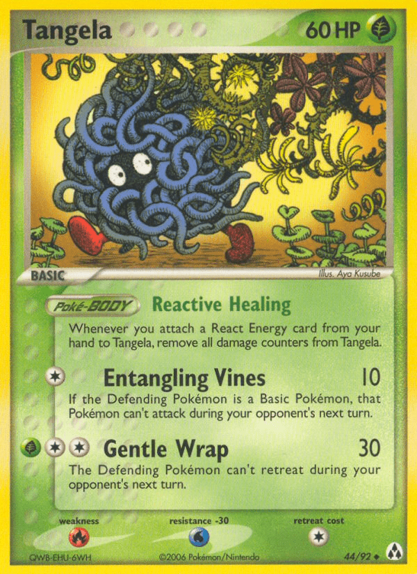 Tangela (44/92) [EX: Legend Maker] Pokemon Single Pokémon  | Multizone: Comics And Games