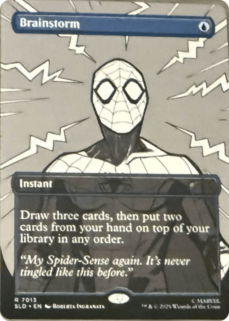 Brainstorm (7013) [Secret Lair Drop Series] MTG Single Magic: The Gathering  | Multizone: Comics And Games