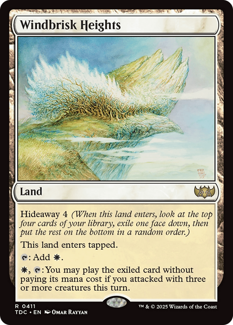 Windbrisk Heights [Tarkir: Dragonstorm Commander] MTG Single Magic: The Gathering  | Multizone: Comics And Games