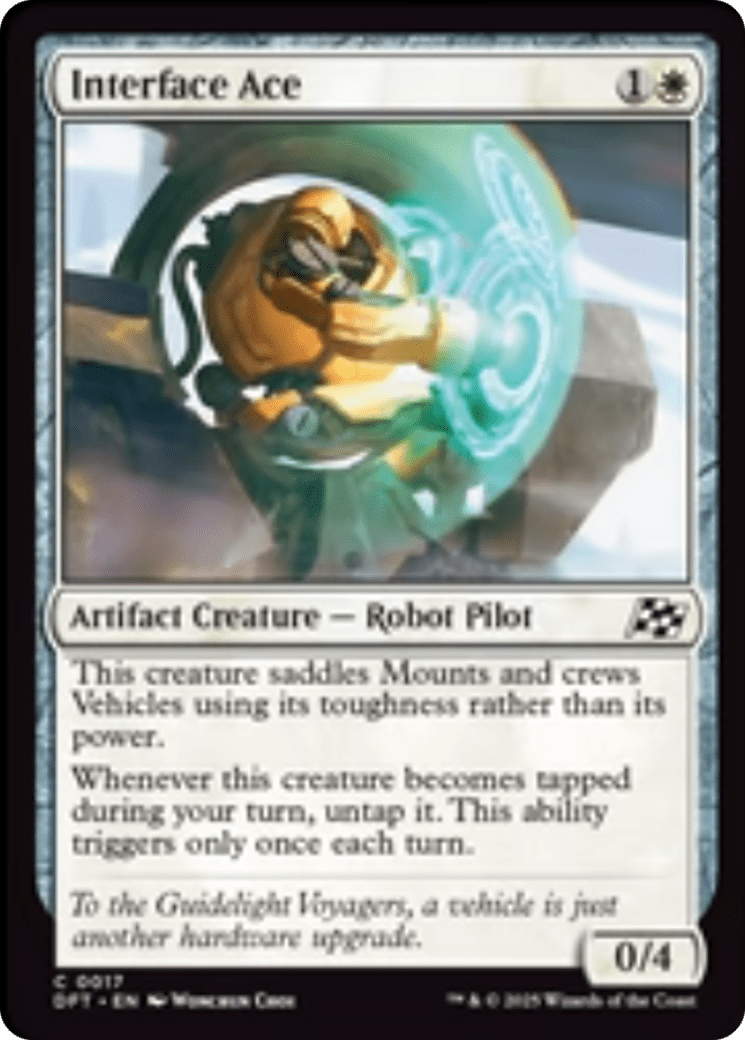Interface Ace [Aetherdrift] MTG Single Magic: The Gathering  | Multizone: Comics And Games