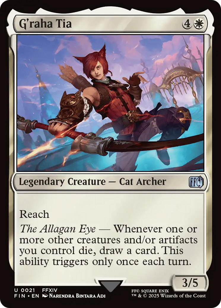 G'raha Tia [FINAL FANTASY] MTG Single Magic: The Gathering  | Multizone: Comics And Games