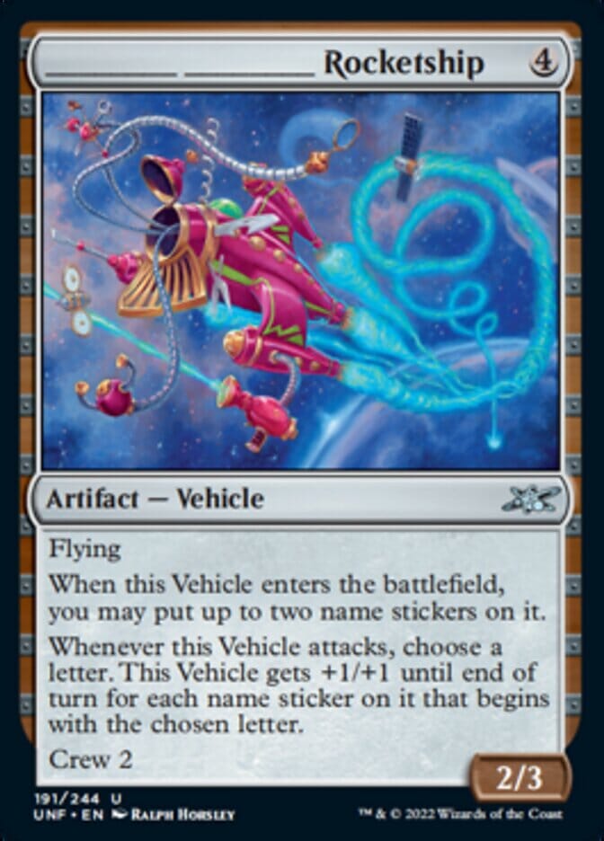 _____ _____ Rocketship [Unfinity] MTG Single Magic: The Gathering  | Multizone: Comics And Games