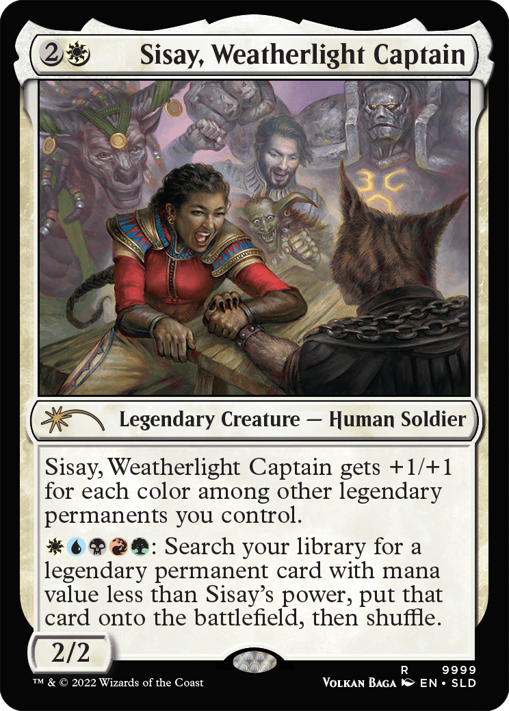 Sisay, Weatherlight Captain [Secret Lair Drop Series] MTG Single Magic: The Gathering  | Multizone: Comics And Games