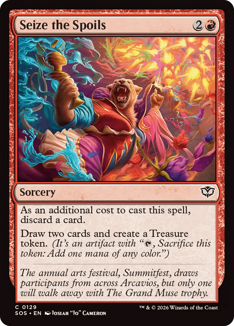 Seize the Spoils [Secrets of Strixhaven] MTG Single Magic: The Gathering  | Multizone: Comics And Games