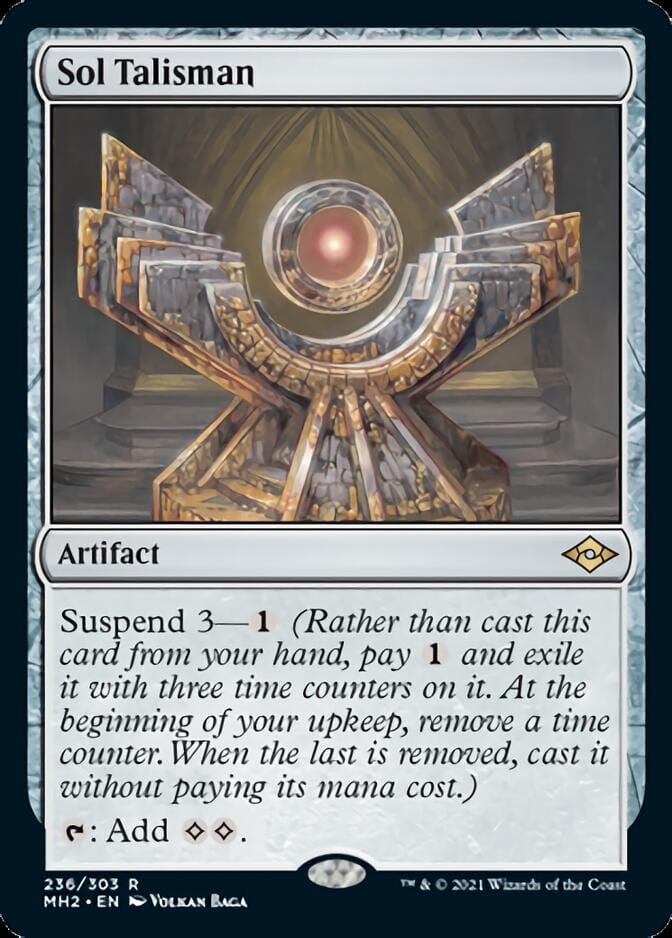 Sol Talisman [Modern Horizons 2] MTG Single Magic: The Gathering  | Multizone: Comics And Games