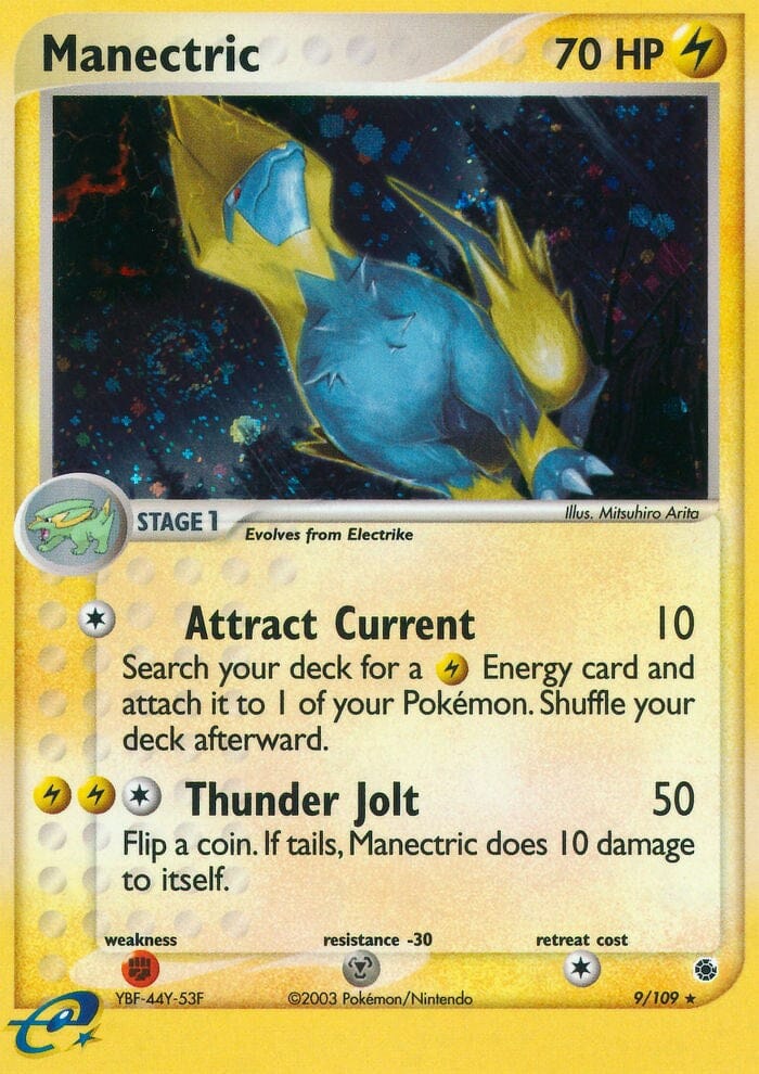 Manectric (9/109) [EX: Ruby & Sapphire] Pokemon Single Pokémon  | Multizone: Comics And Games