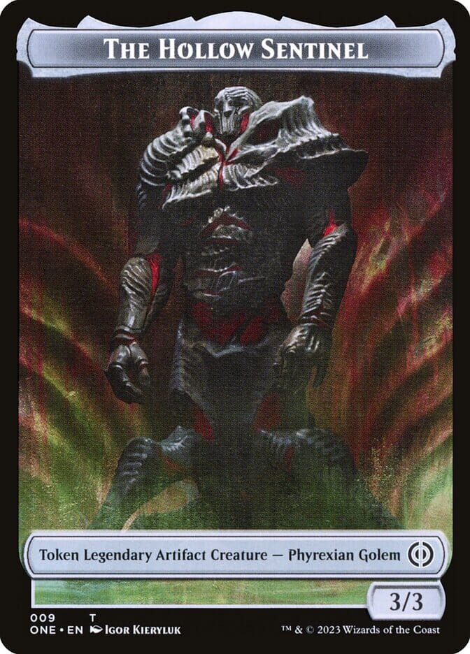 Phyrexian Goblin // The Hollow Sentinel Double-Sided Token [Phyrexia: All Will Be One Tokens] MTG Single Magic: The Gathering  | Multizone: Comics And Games