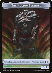 Phyrexian Goblin // The Hollow Sentinel Double-Sided Token [Phyrexia: All Will Be One Tokens] MTG Single Magic: The Gathering  | Multizone: Comics And Games